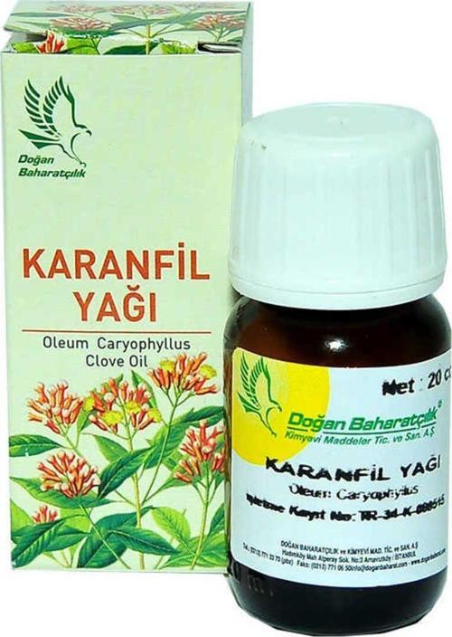Baharatçılık Karanfil Yağı 20Cc Oleum Caryophyllus Clove Oil