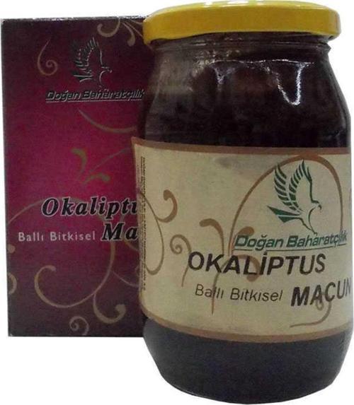 Doğan Okaliptuslu Ballı Bitkisel Karışım Cam Kavanoz 450 Gr