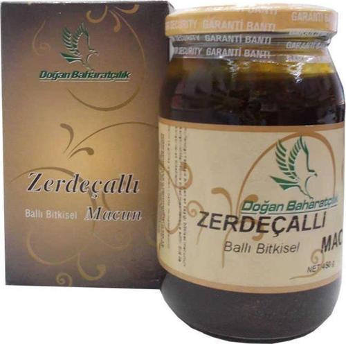 Zerdeçallı Ballı Bitkisel Karışım Cam Kavanoz 450 Gr