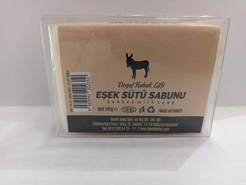 Doğal Kabak Lifli Eşek Sütü Sabunu