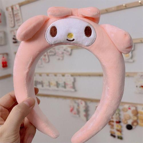 Köstebek Pembe Anime Fantasy Magic Melody Face Peluş Taç