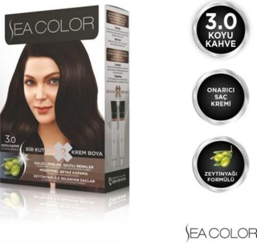 Sea Color 3.0 Koyu Kahve Set Boya
