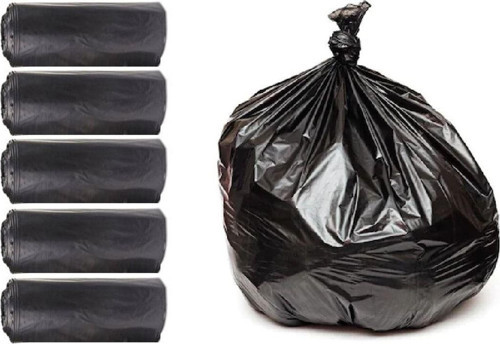 Jumbo Boy J-500 Çöp Torbası 80X110 Cm 10 Lu Rulo * 5 Paket = 50 Adet Siyah