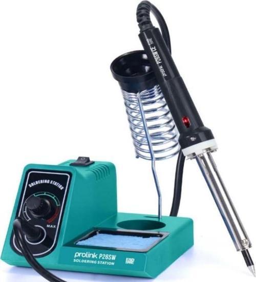 Luxury, 60w Dijital Akrobat Stand Analog Isı Ayarlı Havya, 60w Isı Ayarlı Lehim Makinası Prolink   P-26-SW