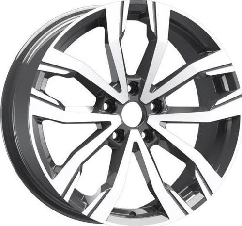 -S1053-21 7.5x17" -5x114 ET40 66.1 Gun Metal Diamond Jant (4 Adet)