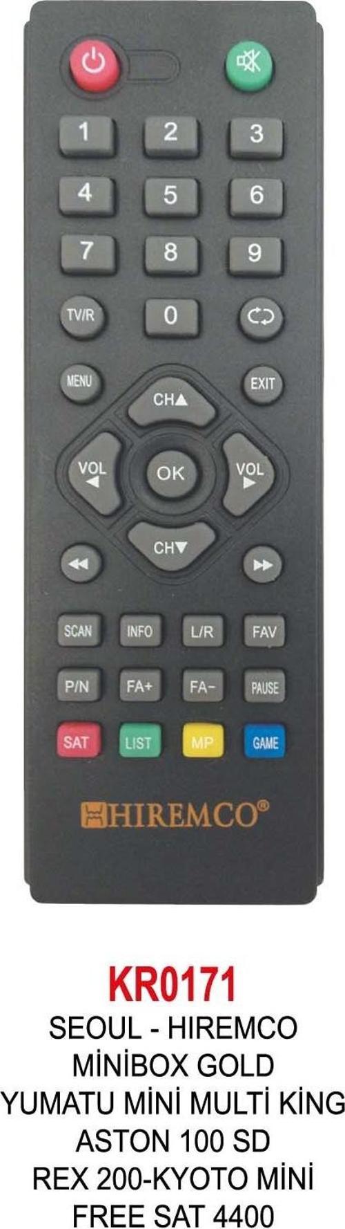 MİNİ-FREE SAT 4400 KUMANDA