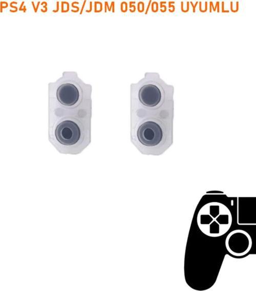 1 Takım Ps4 V3 Jds Jdm 050 055 Kollar İle Uyumlu Lr L1 L2 R1 R2 Lastik Takımı Playstation4 Kol Tamir
