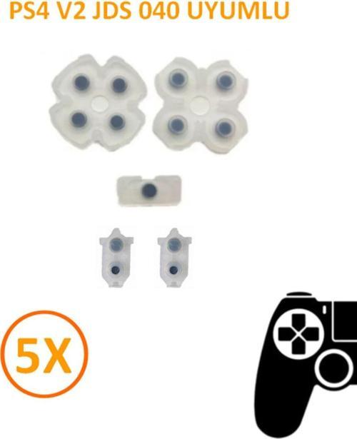 5 Takım Ps4 V2 Jds 040 Kollar İle Uyumlu İç Lastik Takımı Kaliteli Ürün Playstation 4 Kol Tamir