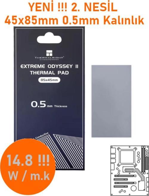 Thermalright Odyssey Extreme Yeni 2. Nesil 14.8 W/M.K Termal Pad 45X85X0,5Mm
