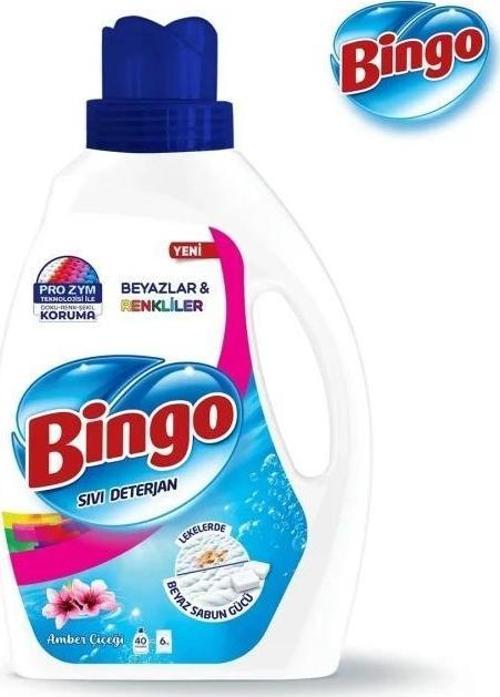 Bingo Amber 2600 ml çamaşır deterjanı