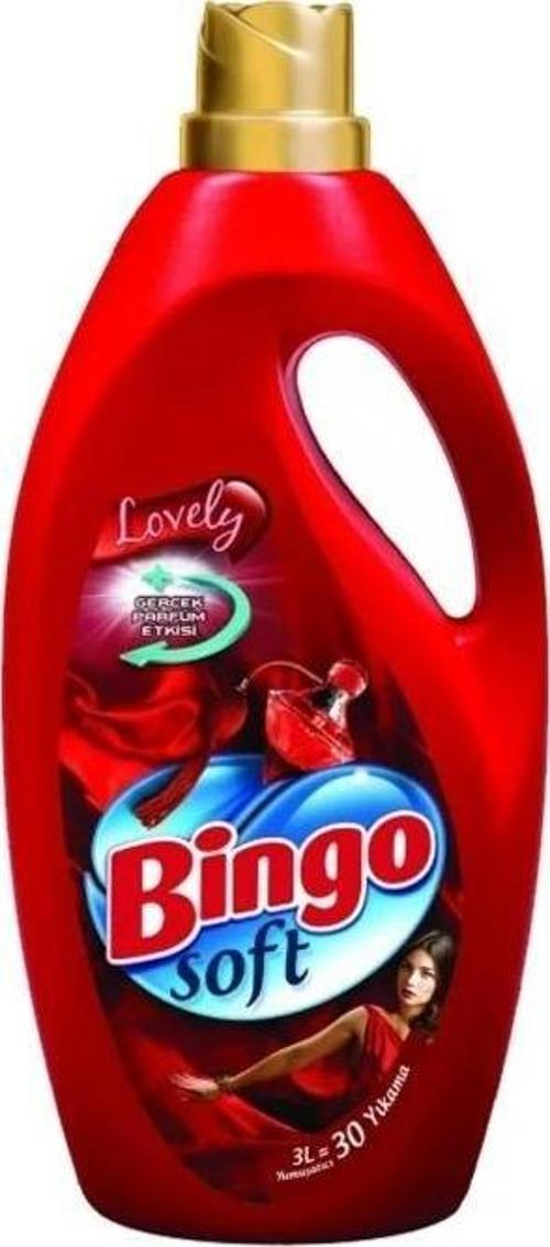 Soft Lovely Çamaşır Yumuşatıcısı 3 Lt