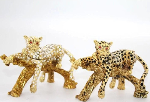 Swaroski Taşlı Tekli Leopar Alk1904