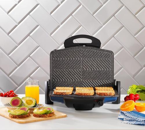 Grill Chef Tost Makinesi-Mavi