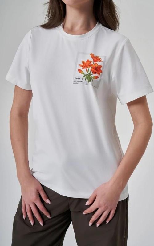 KADIN TSHIRT-1522117 BEYAZ