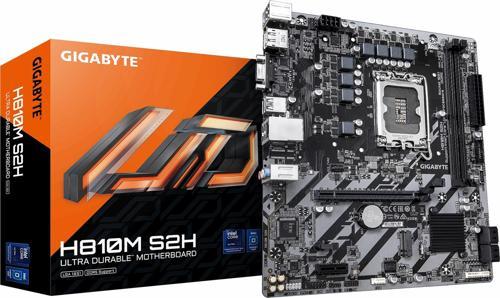 H810M S2H DDR5 (6400MHz)OC M.2 VGA/HDMI/DP PCIe 4.0 1851P mATX Anakart