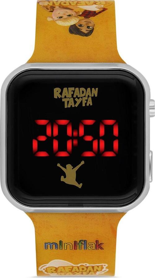 Rafadan Tayfa Lisanslı RF8001 Sarı Square Çocuk Saati