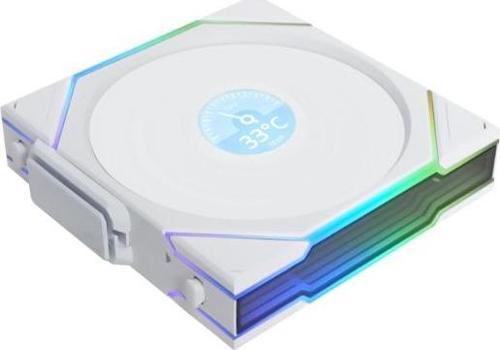UNI FAN TL LCD 1x140mm Wireless Reverse Beyaz Kasa Fanı (G99.14RTLLCD1W1W.00)