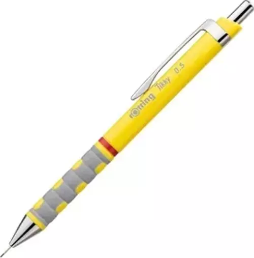 Tikky 0.5mm Mekanik Kurşun Kalem Sarı /