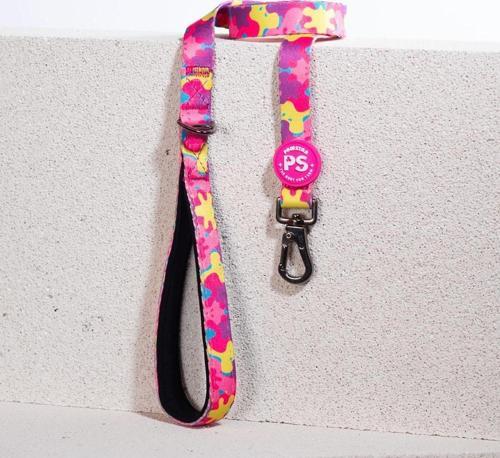 Rosea Camouflage Köpek Gezdirme Kayışı 120 cm x 2 cm