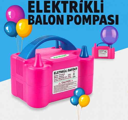  Çok Fonksiyonlu Elektrikli Hava Pompası – Balon, Şişme Pompası