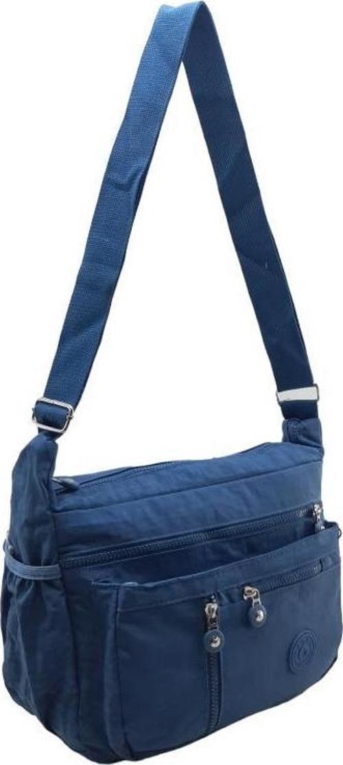 Klinkır Bayan Postacı Çanta Hafif Kumaş Çok Cepli Yağmur Geçirmez Çapraz Askılı