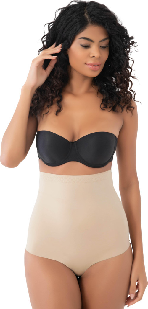 Korse Sepeti 3003 Kadın Lazer Kesim Yüksek Bel Slip Korse