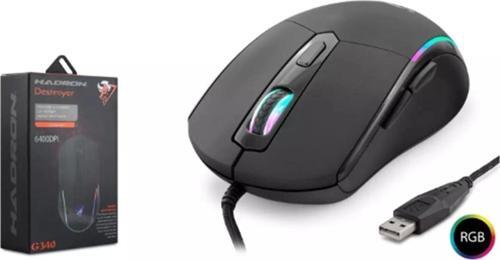 Destroyer G340 Rgb 6 Buttons Usb 6400 Dpı Oyuncu Mouse (1,40cm Kablo Uzunluğu)