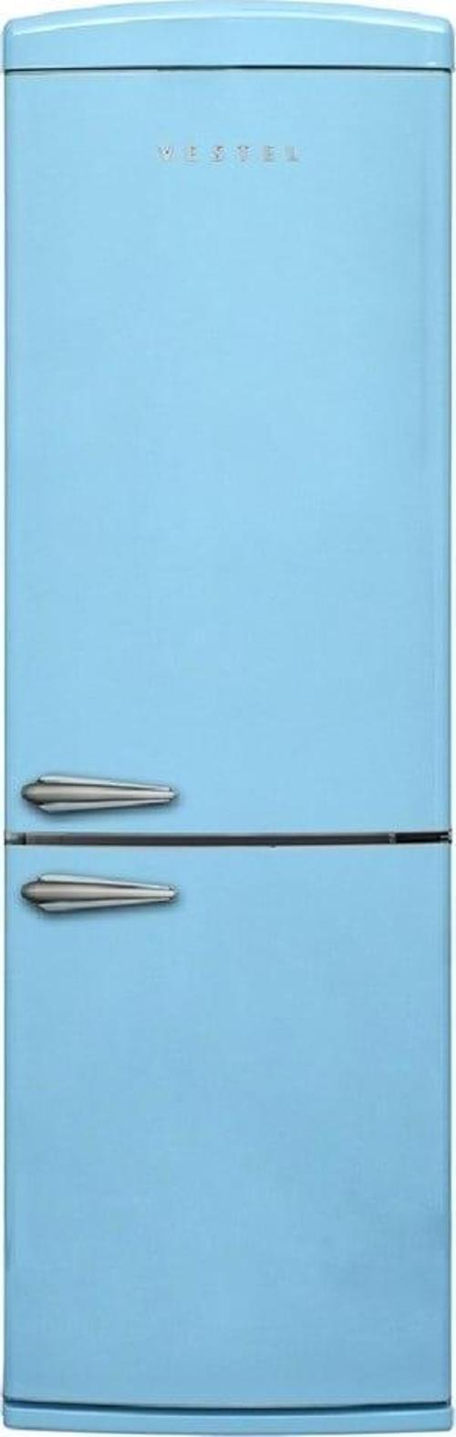 Retro NFK37201 Düş Mavisi Buzdolabı