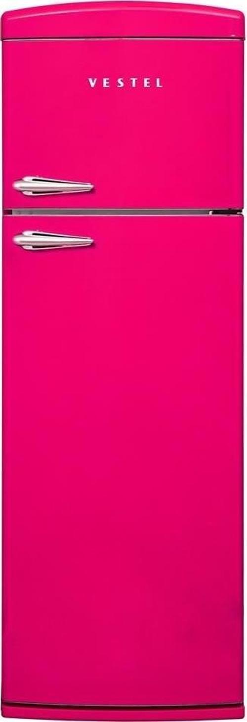 RETRO SC32111 PEMBE Retro Buzdolabı