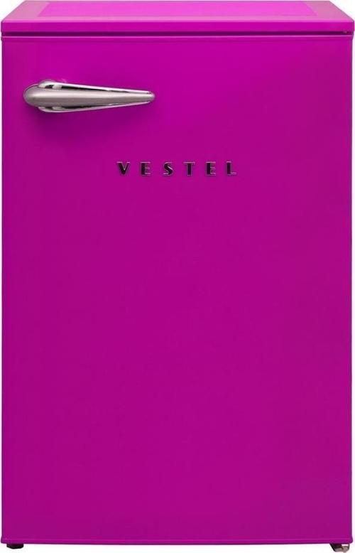 SB14011 Pembe Retro Buzdolabı