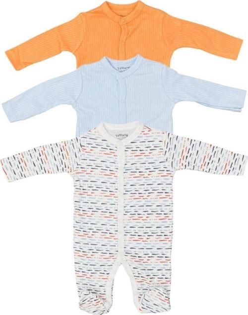 Baby Striped Theme 3'Lü Patikli Tulum 53040