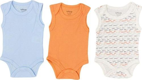 Baby Striped Theme 3'Lü Atlet Body 53009