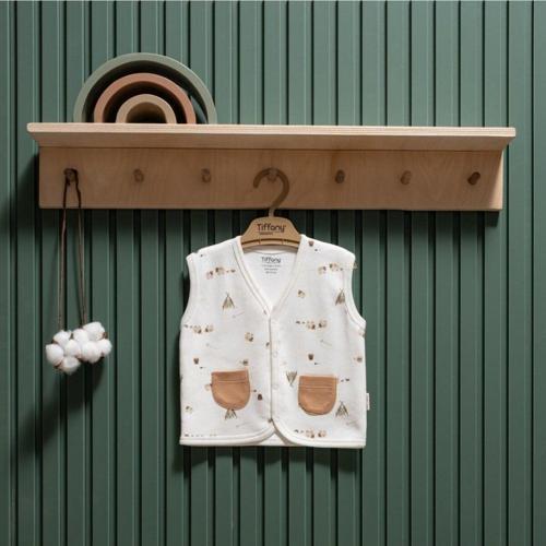 Baby Happy Lambs Organik Theme Yelek 33005