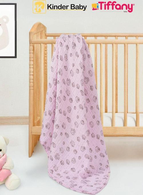 Baskılı Müslin Bebek Battaniye 79080