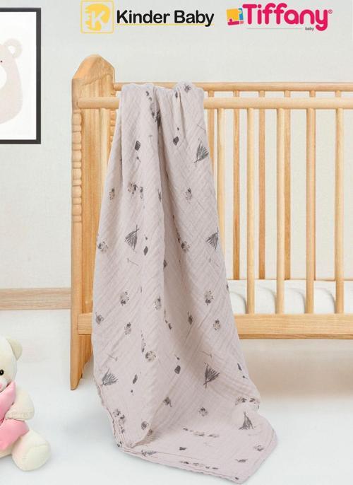 Baskılı Müslin Bebek Battaniye 79080