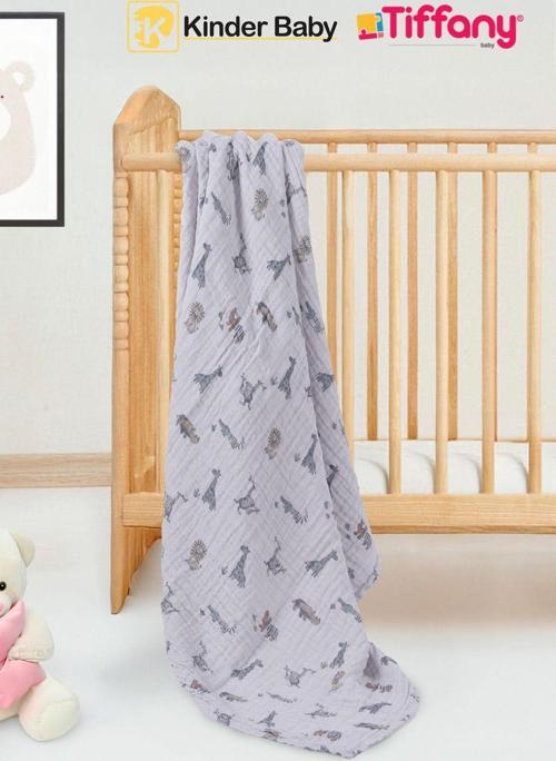 Baskılı Müslin Bebek Battaniye 79080