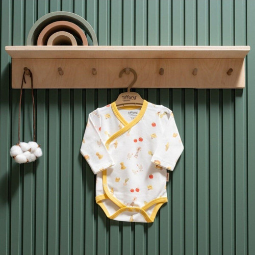 Baby Strawberry Organik Theme Kruvaze Body 45022