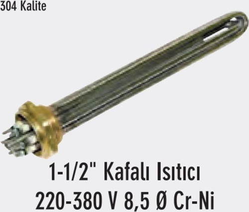 30 Cm 6000W Kafalı Isıtıcı Rezistans
