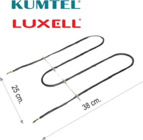 Kopya - Fırın Rezistansı Kumtel-Luxell M Tipi Fırın Isıtıcı Gergi Telli 700 Watt