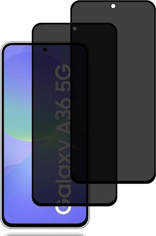 Samsung Galaxy A36 Uyumlu Privacy Hayalet Gizli Tam Kaplayan Ekran Koruyucu 2 Adet