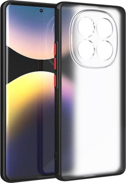 Xiaomi Redmi Note 14 Pro 4G İle Uyumlu Kılıf Arkası Mat Kamera Korumalı Kenarları Renkli Soft Kılıf
