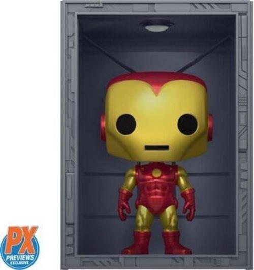 Deluxe Marvel Hall Of Armor Iron Man Model 4 Metallic Px Previews Exclusive No:1036