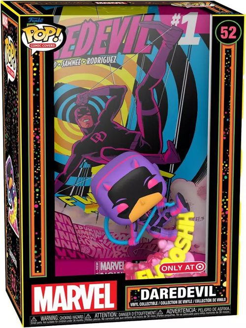 POP Comic Cover: Marvel - Daredevil (Black Light) Exclusive