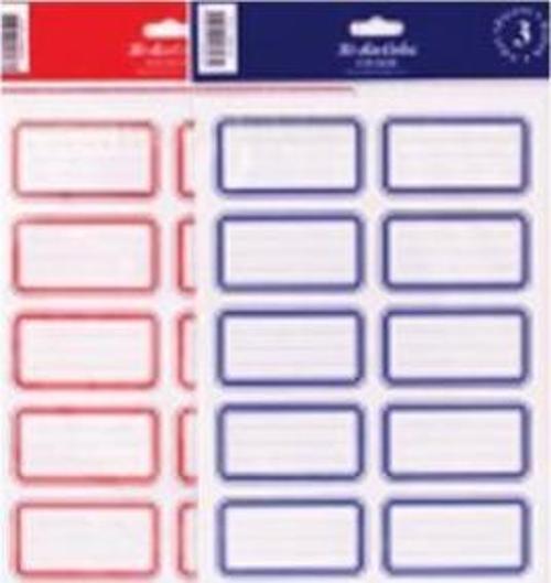 İz Okul Etiketi 3 Lü - 3 paket
