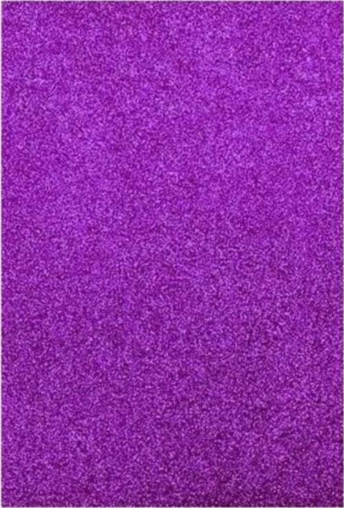 Simli Fon Kartonu 50X70 Mor Rulo Şeklinde - 4 adet
