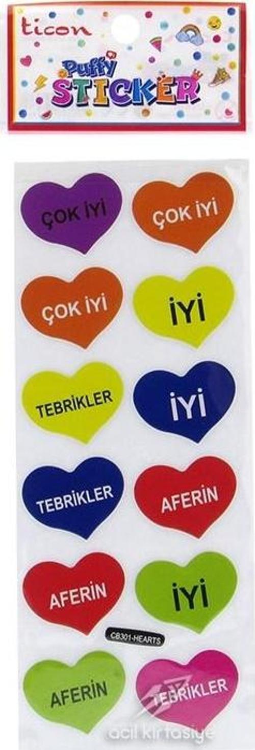 Puffy Sticker Aferin - 2 adet
