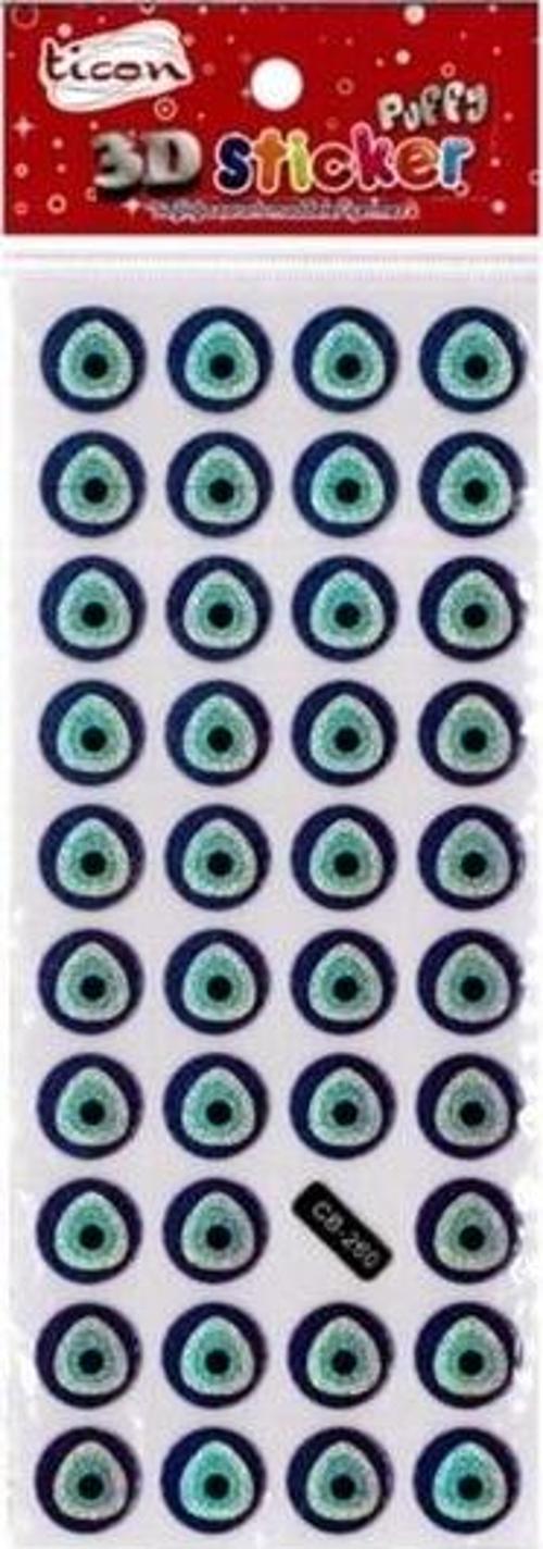 Sticker Nazar Boncuğu - 6 adet