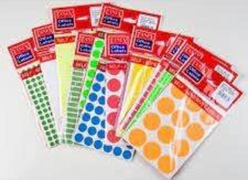 Etiket Ofc-133 Yuvarlak Turuncu 5 Li - 5 paket