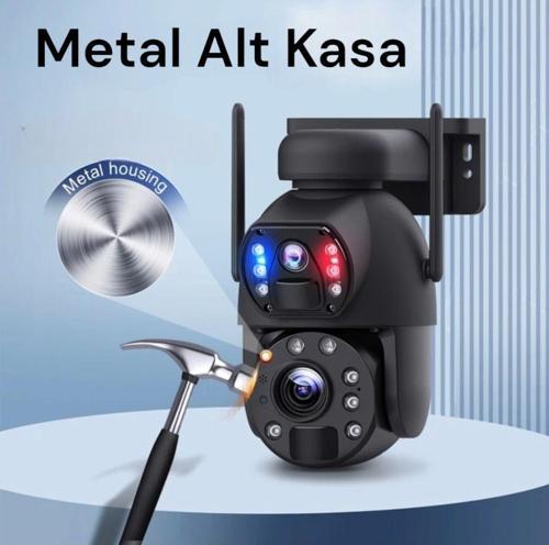 4G Çift Kameralı 36X Optik Zoom Solar Kamera(Hafıza Kartı Dahildir)