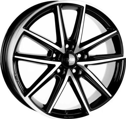 -1186-13 6.5x16" 5x112 ET42 57.1 Complete Black Gloss Jant (4 Adet)